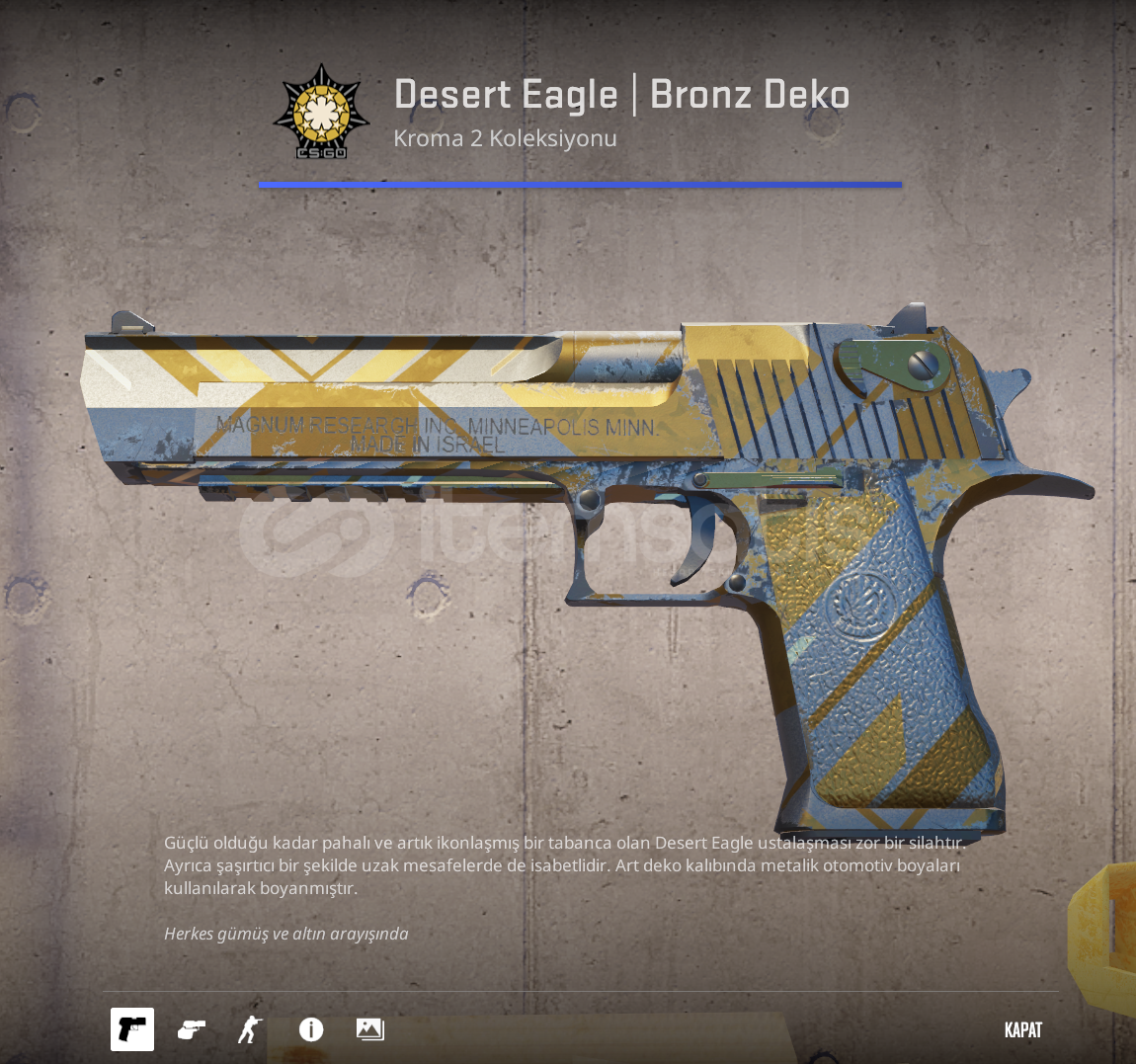 ⚡ Desert Eagle | Bronz Deko ⚡ Desert Eagle | Bronz Deko