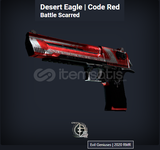 Desert Eagle Code Red Battle Scarred