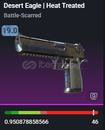 Desert Eagle | Heat Treated