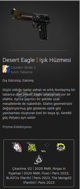 Desert Eagle | Işık Hüzmesi (Eskimiş) 