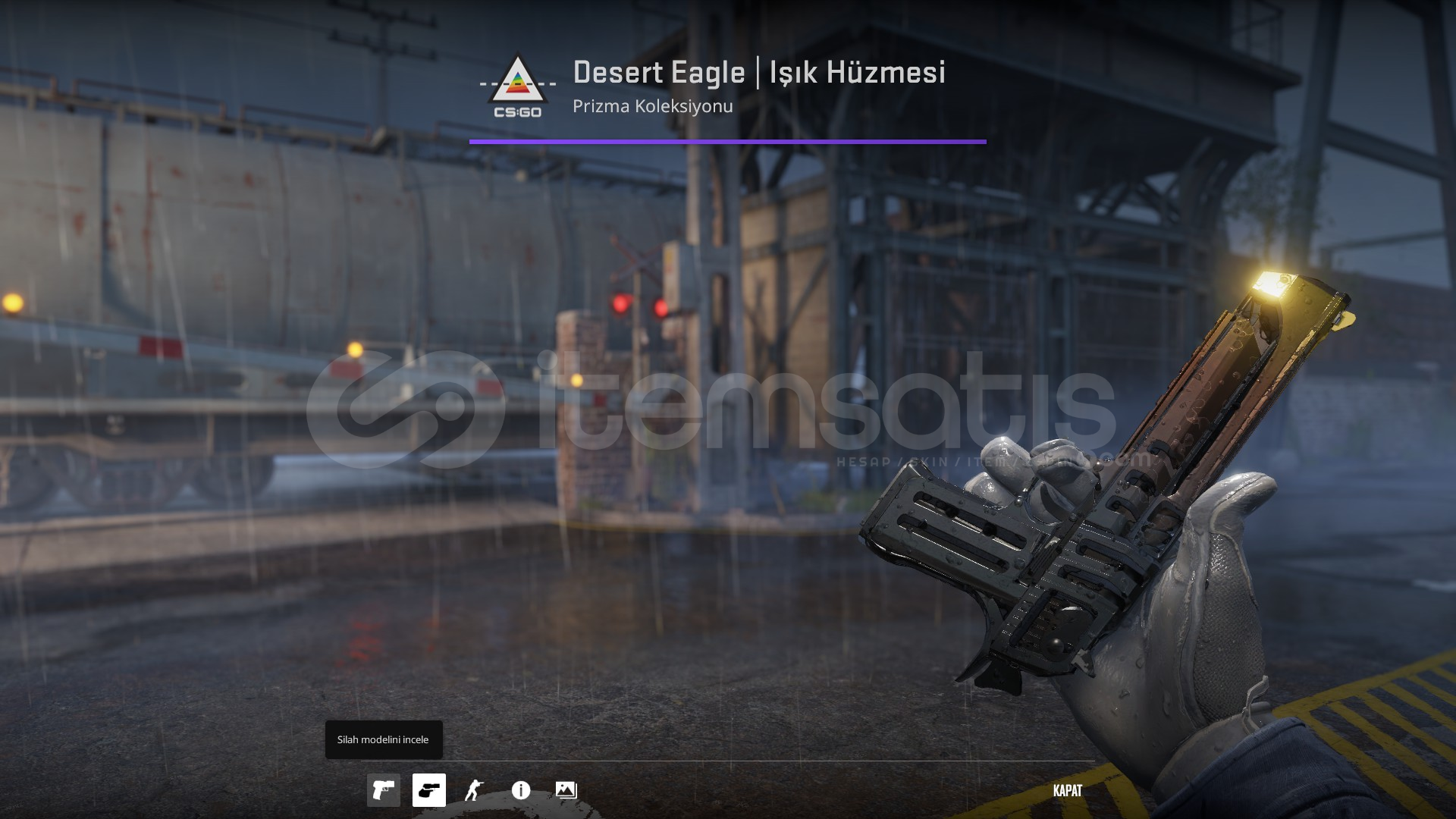 Desert Eagle | Işık Hüzmesi GÖREVDE KULLANILMIŞ Desert Eagle | Işık Hüzmesi GÖREVDE KULLANILMIŞ