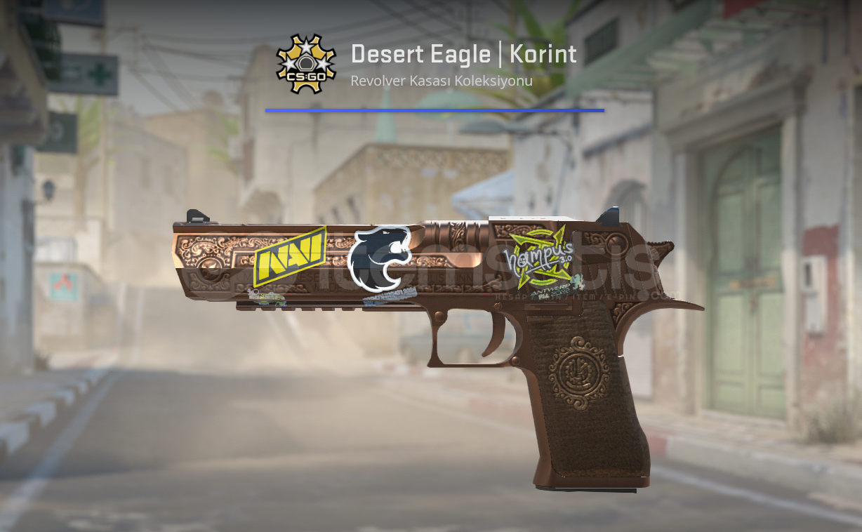Desert Eagle | Korint (STİCKERLI Görevde K.) Desert Eagle | Korint (STİCKERLI Görevde K.)