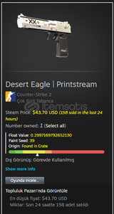 DESERT EAGLE PRİNTSTREAM 