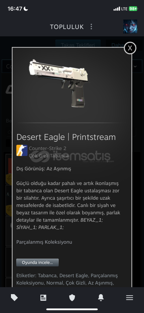 Desert Eagle | PrıntStream (Mw) Desert Eagle | PrıntStream (Mw)