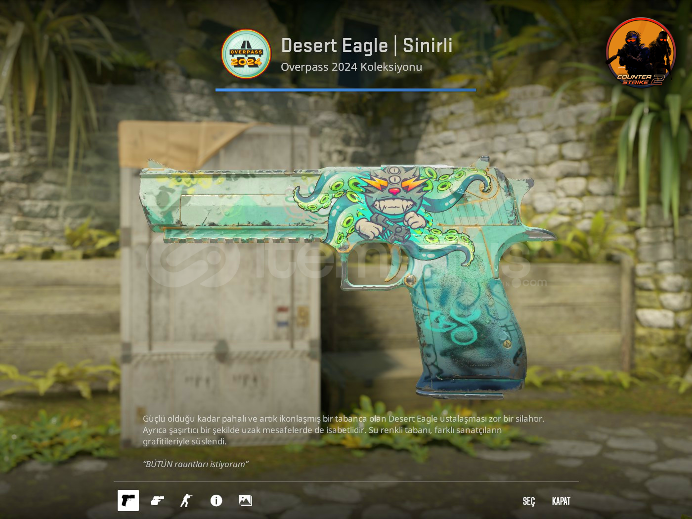 ⚡Desert Eagle | Sinirli 5x Stickerlı ⚡Desert Eagle | Sinirli 5x Stickerlı