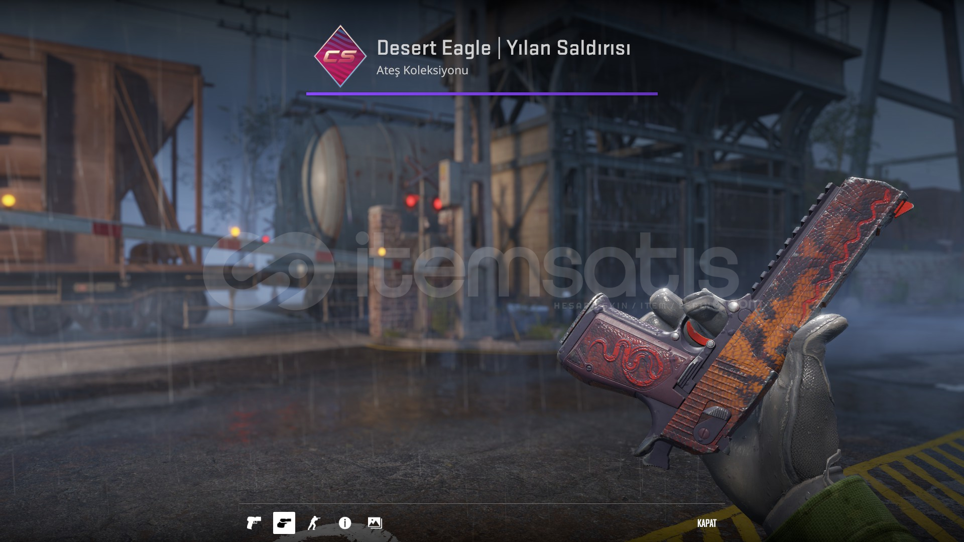 Desert Eagle | Yılan Saldırısı FT  Desert Eagle | Yılan Saldırısı FT