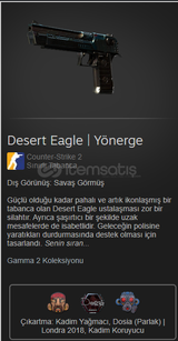 ☘️ Desert Eagle | Yönerge ☘️