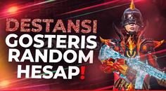 ⭐️DESTANSI GARANTİ+ EFSANE PUBGM RANDOM !!