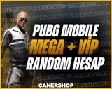 ⭐️ [DESTANSI GARANTİ ] MEGA+VİP PUBG RANDOM