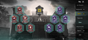 Destansı gösteriş hesabı 3 âdet nihai set 