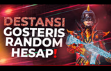 ???? DESTANSI GÖSTERİŞ PUBGM RANDOM HESAP TR ????