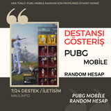 DESTANSI GÖSTERİŞ RANDOM HESAP