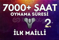 ❤️ DESTINY 2 ❤️ 7000 SAAT ❤️ Steam ❤️