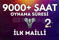 ❤️ DESTINY 2 ❤️ 9000 SAAT ❤️ Steam ❤️