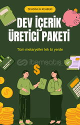 ⭐ Dev İçerik Üretici Paketi!