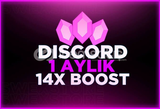 ⭐[ÇOK HIZLI] + 1 AY | 14x SERVER BOOST⭐