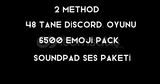 Dev PACK / METHOD / EMOJİ /SES PAKETİ / ŞABLON