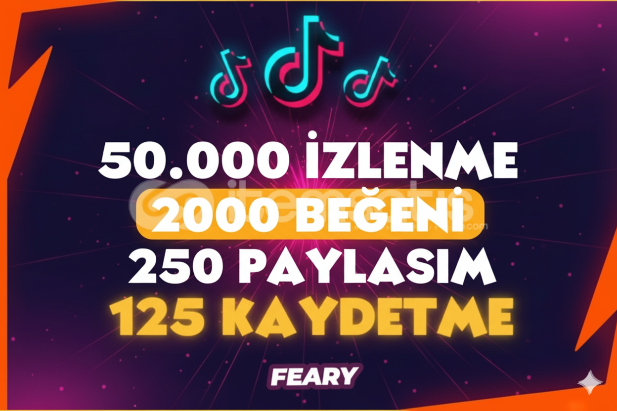 ⭐ DEV PAKET⭐50K İZLENME+2K BEĞENİ +250 PAYLAŞIM ⭐ DEV PAKET⭐50K İZLENME+2K BEĞENİ +250 PAYLAŞIM