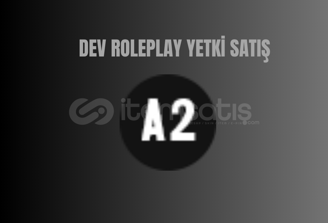 Dev Roleplay Admin Yetkili Satış