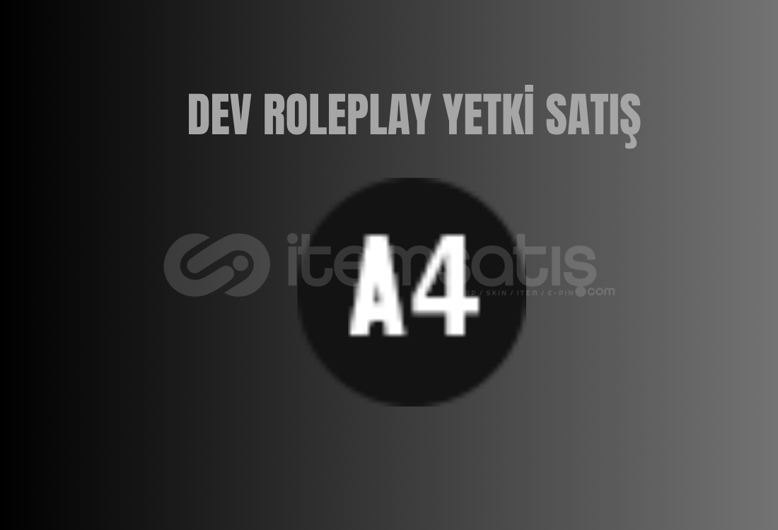 Dev Roleplay Lider Yetkili Satış