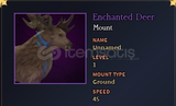 Devas Of Creation Enchanted DEER Mount