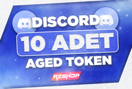 ⭐[Mail:Şifre:Token] Discord 10 Adet Aged Token⭐