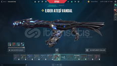 ✨ Plat 1 Valorant Hesabı | Ejder Vandal, Asil