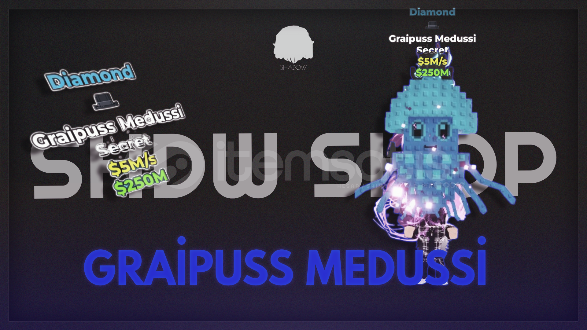 ⭐DİA GRAİPUSS MEDUSSİ 5M/S - STEAL A BRAİNROT⭐ ⭐DİA GRAİPUSS MEDUSSİ 5M/S - STEAL A BRAİNROT⭐