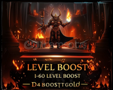 Diablo 4 Level 1–60 Boost + T4 Unlock + Bonus
