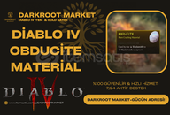 ⚡️DİABLO IV OBDUCİTE FARM-DİABLO IV[SEZON 11]⚡️