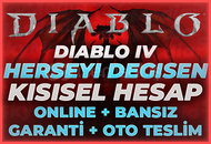 ⭐️[DİABLO IV + ONLINE] HERŞEYİ DEĞİŞEN HESAP⭐️