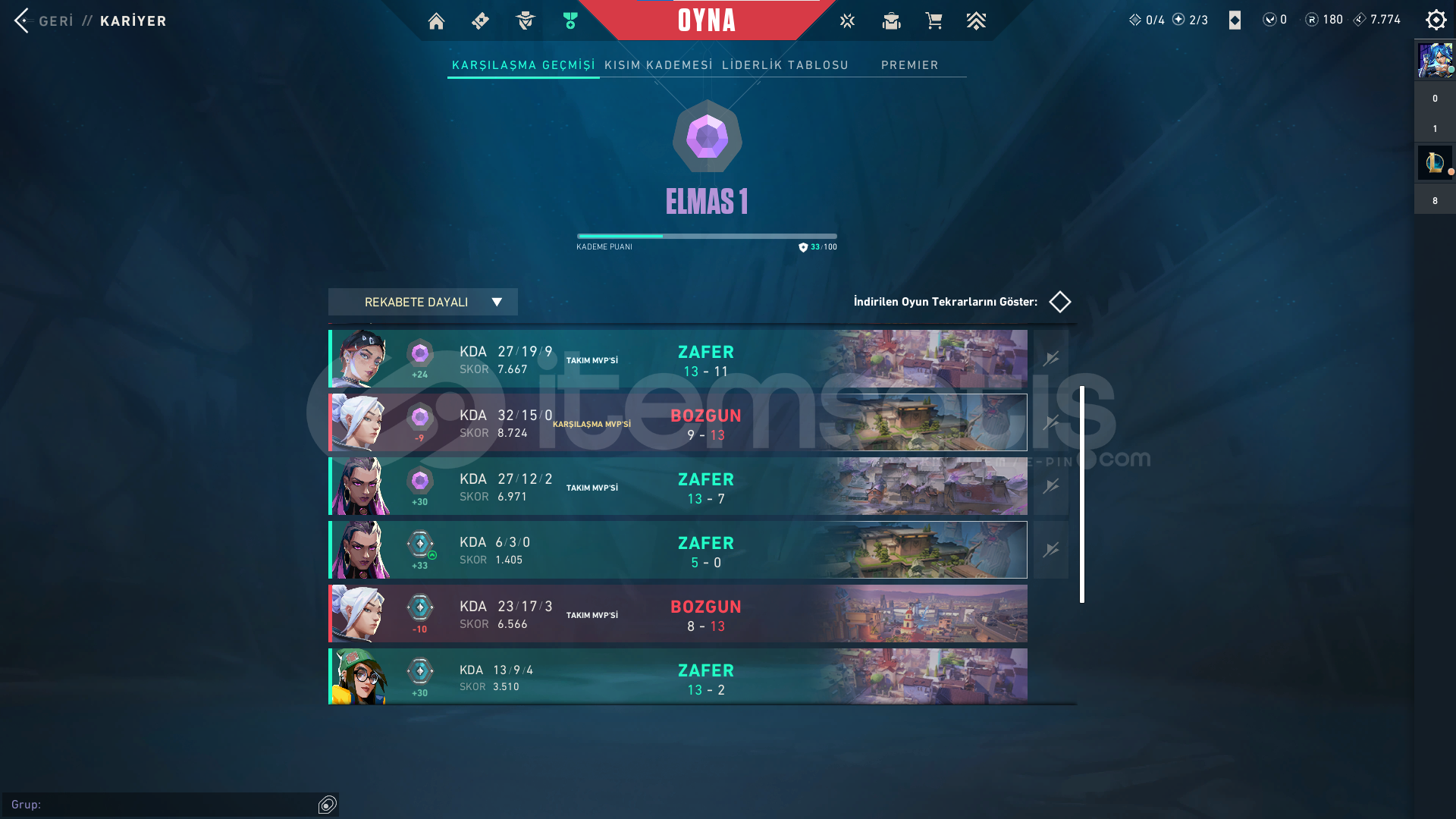 Diamond 1 | Yüksek MMR | Uygun Fiyat Diamond 1 | Yüksek MMR | Uygun Fiyat