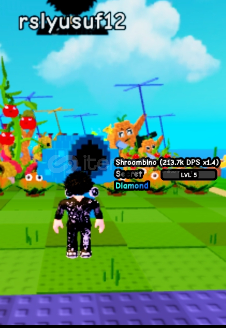 Diamond Shroombino 213k dps lvl5 2x 855k