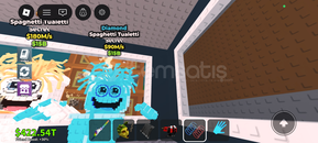 Diamond spagetti tualetti