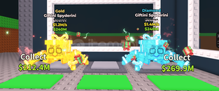 Diamond ve gold Giftini spyderini 1.2M/s 1.4M/s Diamond ve gold Giftini spyderini 1.2M/s 1.4M/s