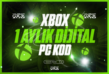 Dijital Kod⭐1 Aylık Xbox Gamepass PC