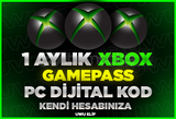 Dijital Kod | 1 AYLIK Xbox Gamepass PC KOD