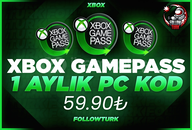 ⭐ Dijital Kod | 1 AYLIK Xbox Gamepass PC KOD ⭐