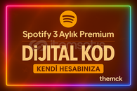 ⭐️☘️DİJİTAL KOD | 3 AYLIK❤️SPOTİFY PREMİUM❤️