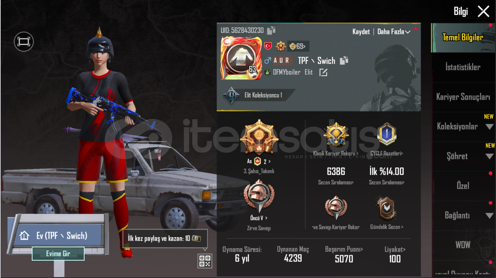 DİKENLİ KASKLI PUBG HESABI DİKENLİ KASKLI PUBG HESABI
