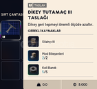 Dikey Tutamaç lll Taslağı