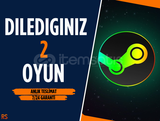 Dilediğiniz 2 Oyun + Garanti & Destek