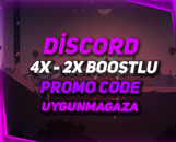 ( DİREK TESLİMAT ) 4X 1 AYLIK NİTRO PROMO CODE ( DİREK TESLİMAT ) 4X 1 AYLIK NİTRO PROMO CODE