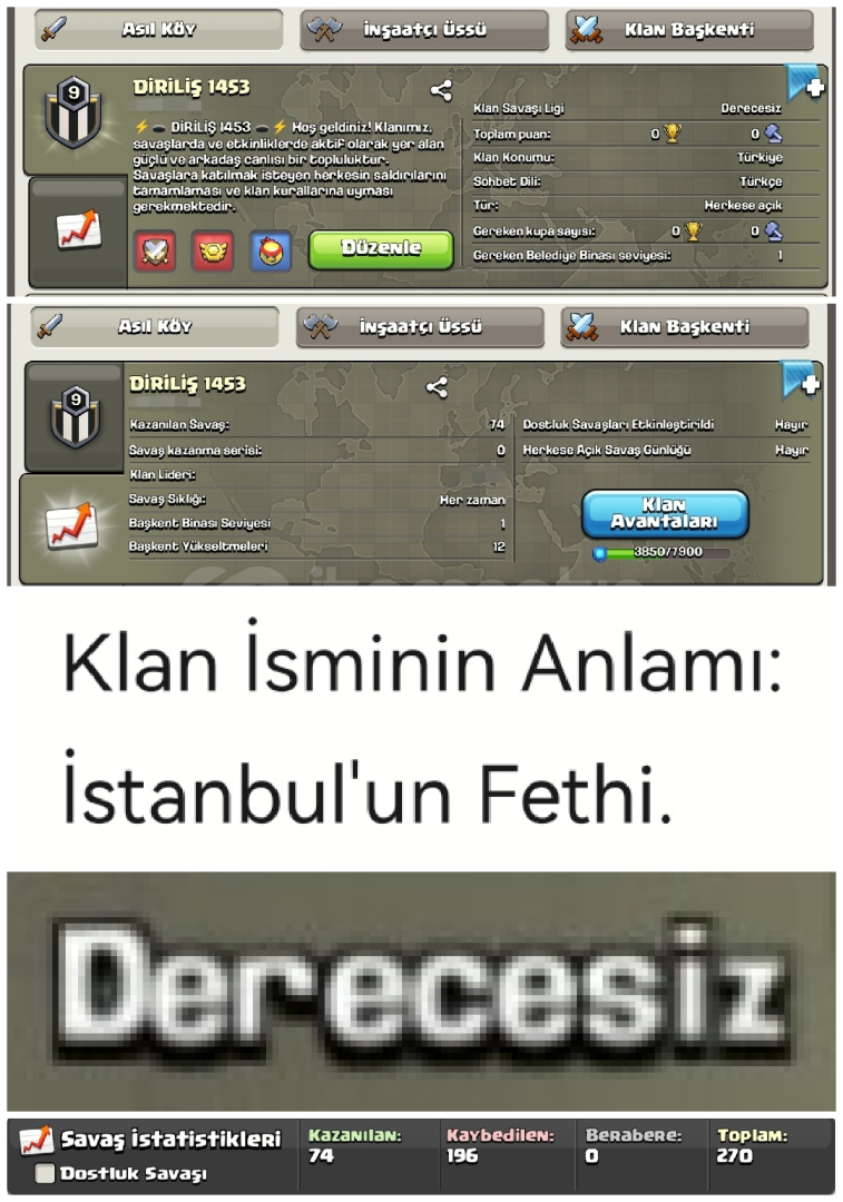 DİRİLİŞ 1453⚡LİG ÖZEL⚡BENZERSİZ İSİM⚡ÖZEL  DİRİLİŞ 1453⚡LİG ÖZEL⚡BENZERSİZ İSİM⚡ÖZEL