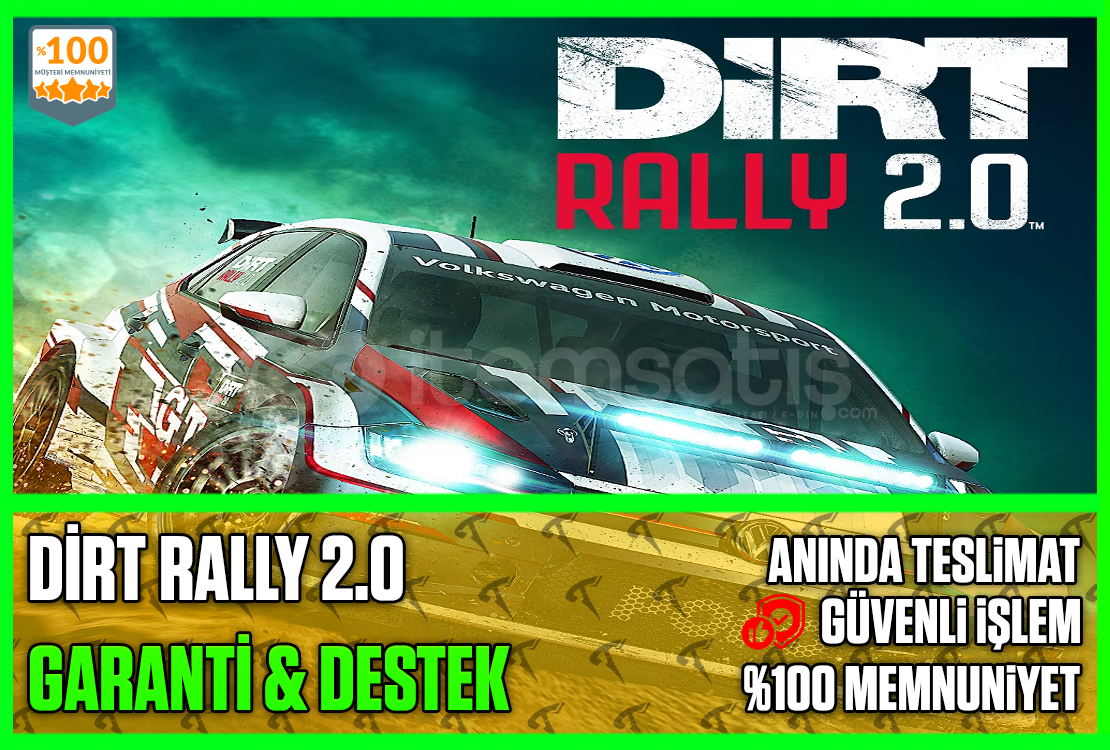 ⭐️☘️DiRT Rally 2.0❤️Garanti & Sorunsuz❤️ ⭐️☘️DiRT Rally 2.0❤️Garanti & Sorunsuz❤️