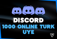 ⭐DİSCORD 1000 AKTİF TÜRK ÜYE⭐