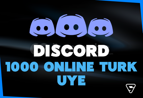 ⭐DİSCORD 1000 AKTİF TÜRK ÜYE⭐ ⭐DİSCORD 1000 AKTİF TÜRK ÜYE⭐