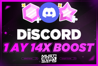 Discord 1 Ay 14x Boost