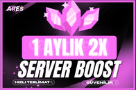 Discord 1 ay 2x Server Boost - Garantili
