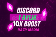 DİSCORD 1 AYLIK 10X BOOST KALİTE GARANTİ